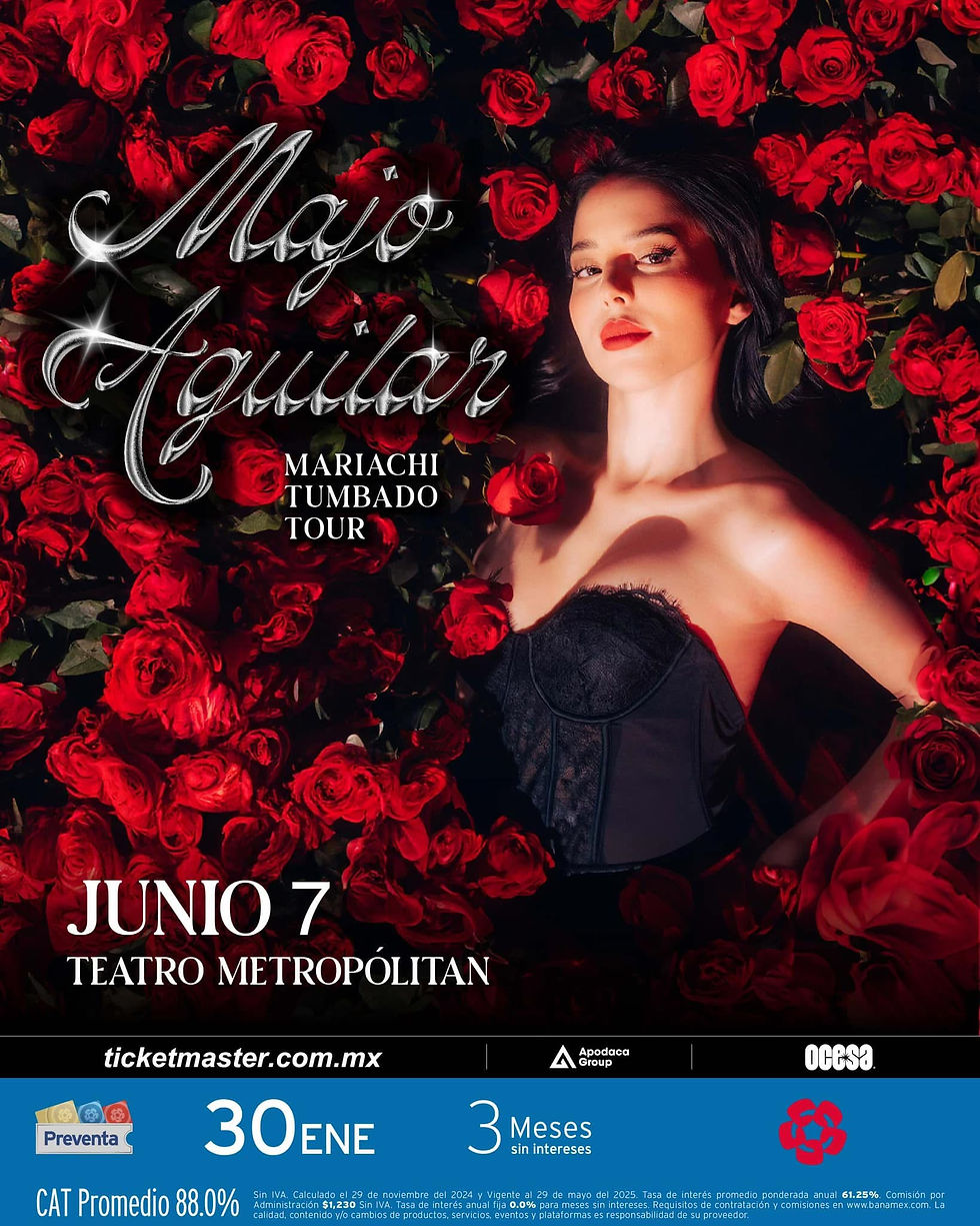 Majo Aguilar llegará al Teatro Metropolitan 2025