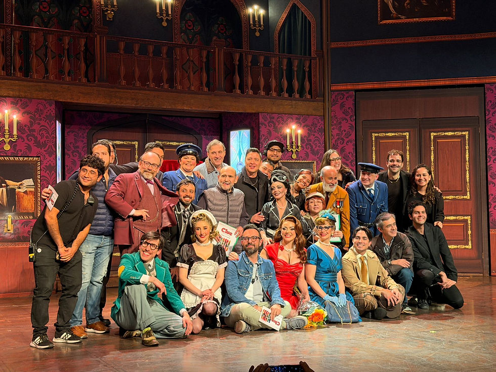 Clue: El juego de la sospecha celebra 400 funciones con una noche especial en teatro