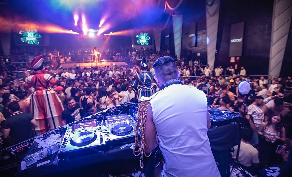 DJ Thomas Santiago Theatron Bogotá amame trans mx