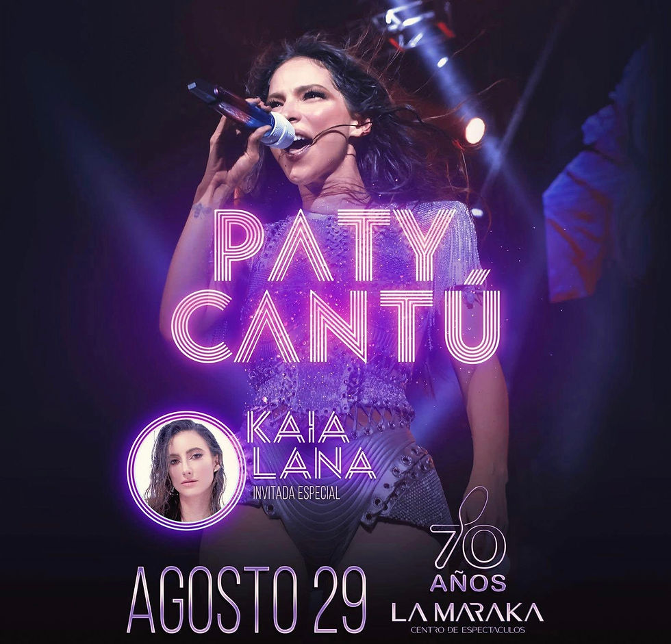 Paty cantu concierto la maraka amame trans mx