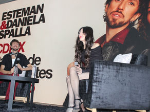 Esteman y Daniela Spalla anuncian concierto conjunto en el Palacio de los Deportes y celebran su “Amorío” musical