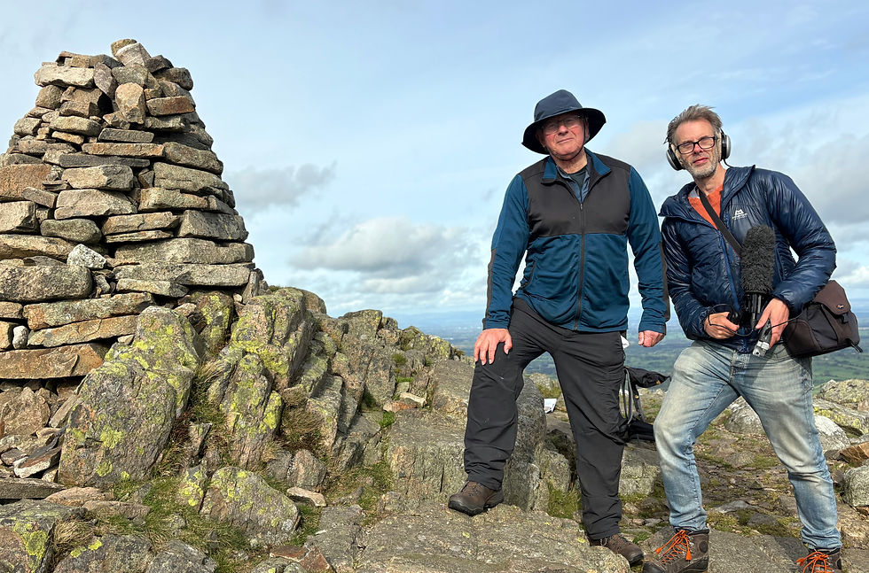 Mark and Dave on the summit.