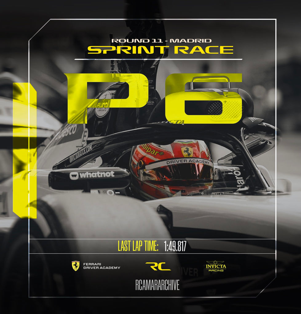 RC Madrid Sprint Graphic