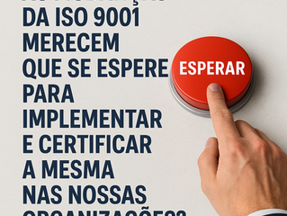 Adiar? Pense bem!