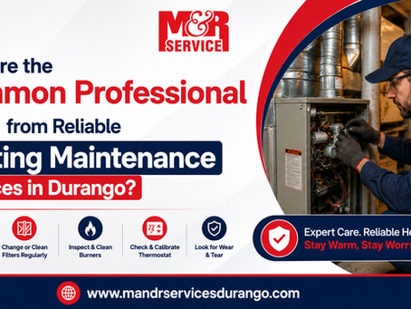 What are the Common Professional Tips from Reliable Heating Maintenance Services in Durango?