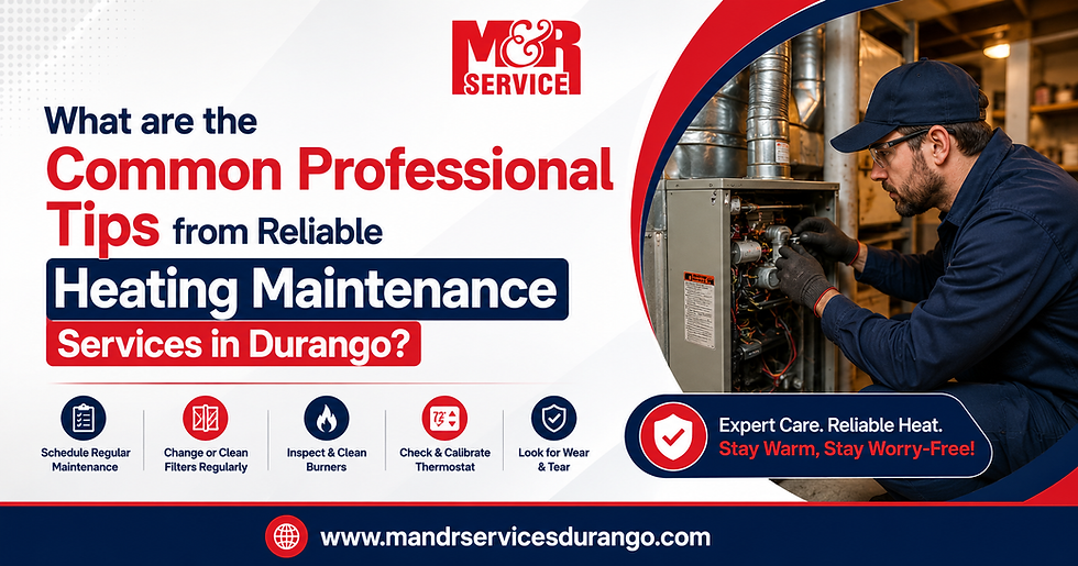 Heating Services in Durango