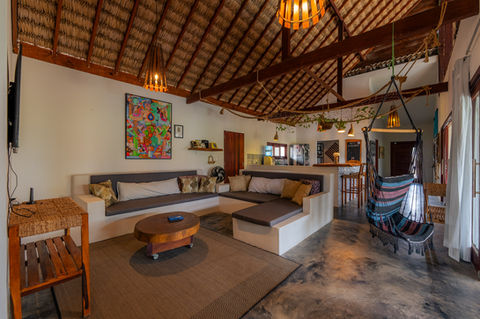 Luxurious kite-friendly villa at 35Knots Pousada in Praia de Macapá