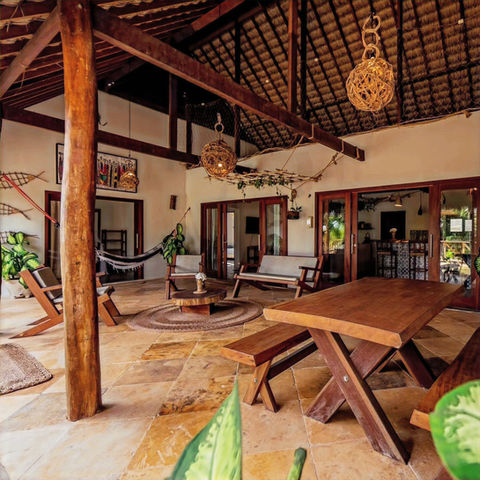Private villa for kite groups with pool at 35Knots Pousada Praia de Macapá