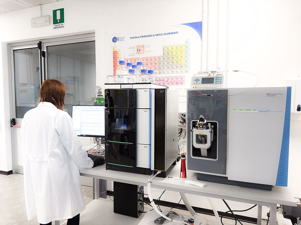 LC-MS presso il laboratorio chimico-sensoriale di IIP.