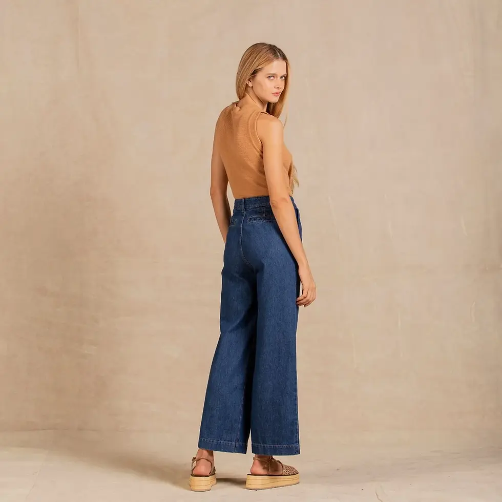 Thumbnail: Pantacourt Jeans Azul Missinclof