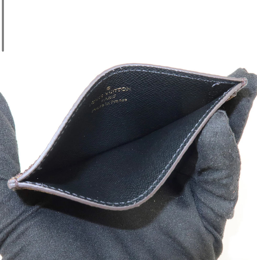 תמונה ממוזערת: Louis Vuitton Monogram Reverse Porte Cartes Simple Card Case