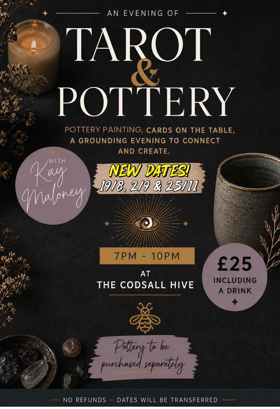 Tarot & Pottery 25/11