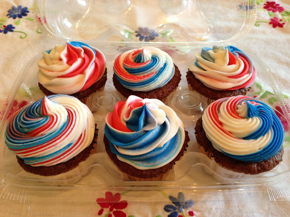 # 14: July 4 cupcakes