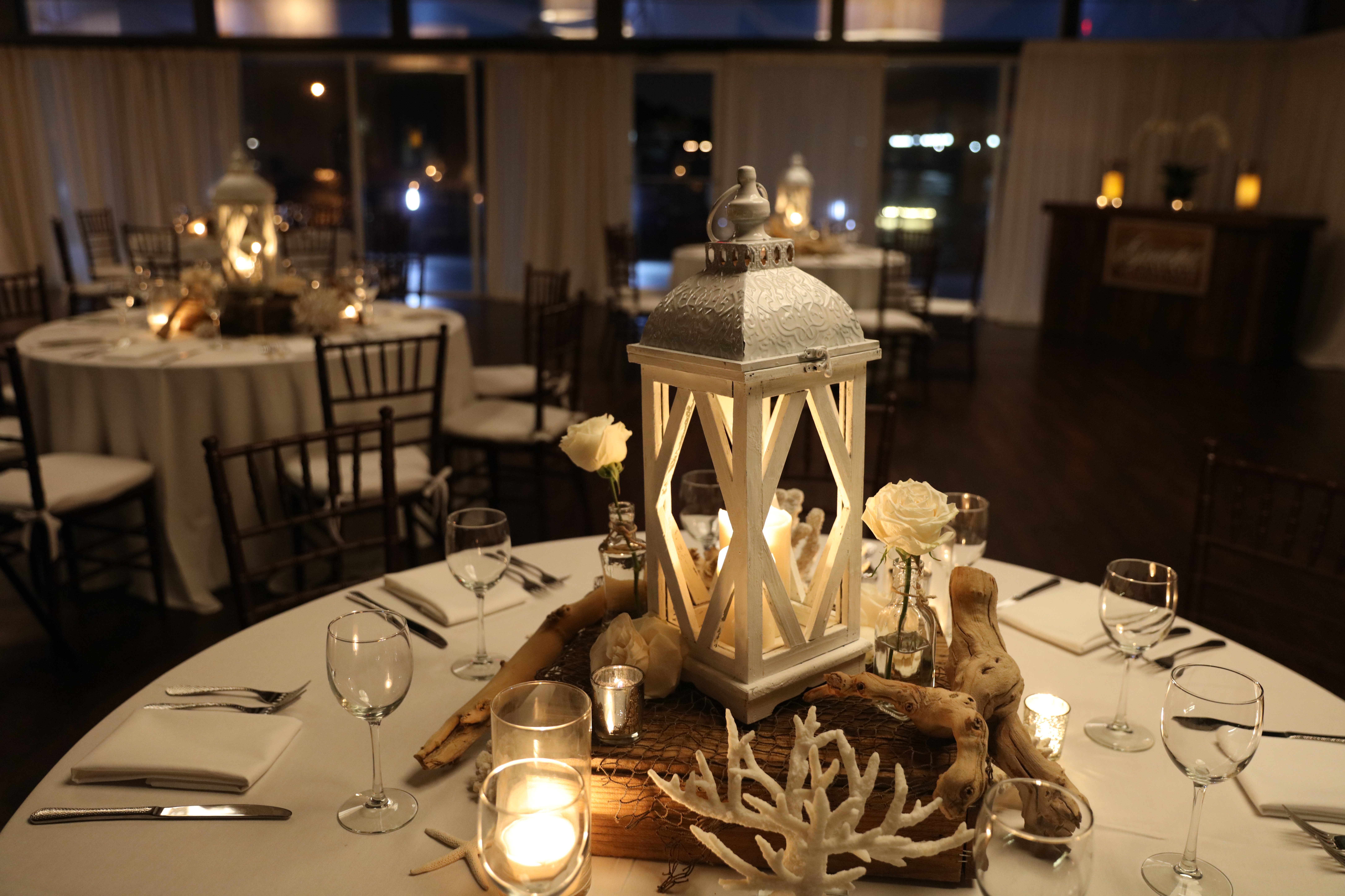 Beachcomber Lantern Centerpiece