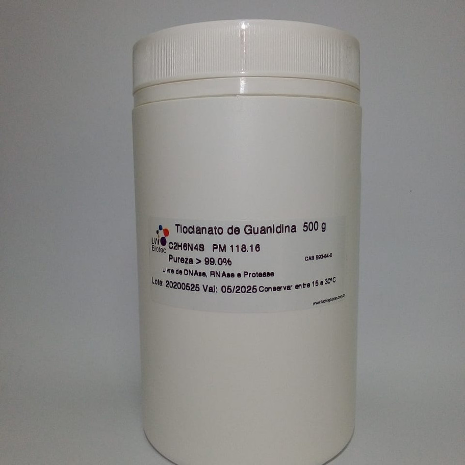 Tiocianato de Guanidina 500 g Ludwig Biotec