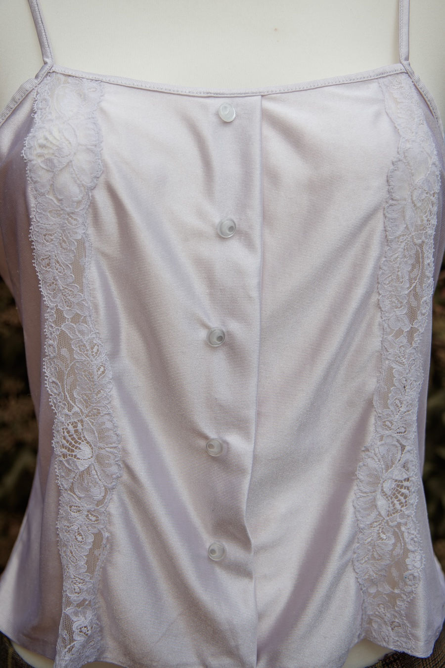 Miniature : Caraco satiné vintage - Taille M/L