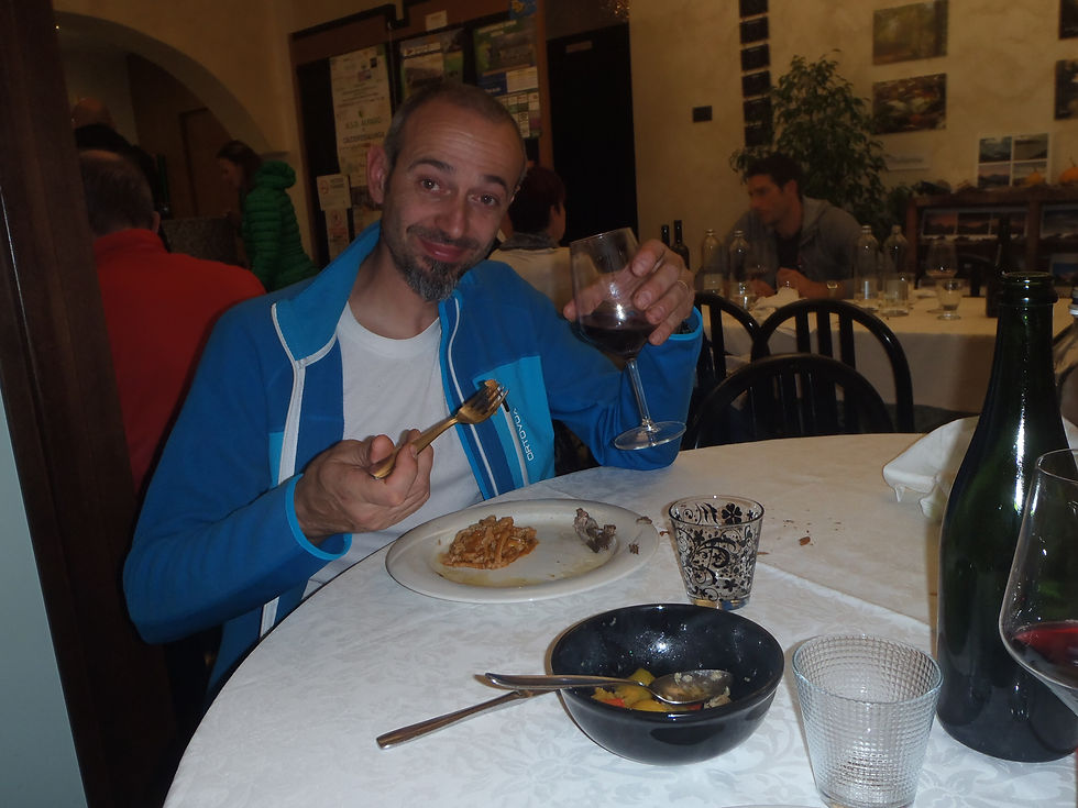 Trippe e buon vino :)