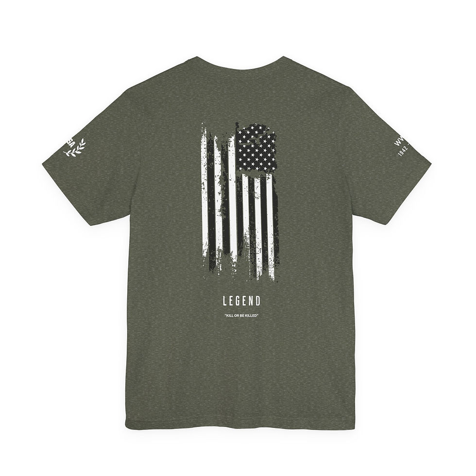 Thumbnail: WWII Military Tee - Legend, 'Kill or be killed'