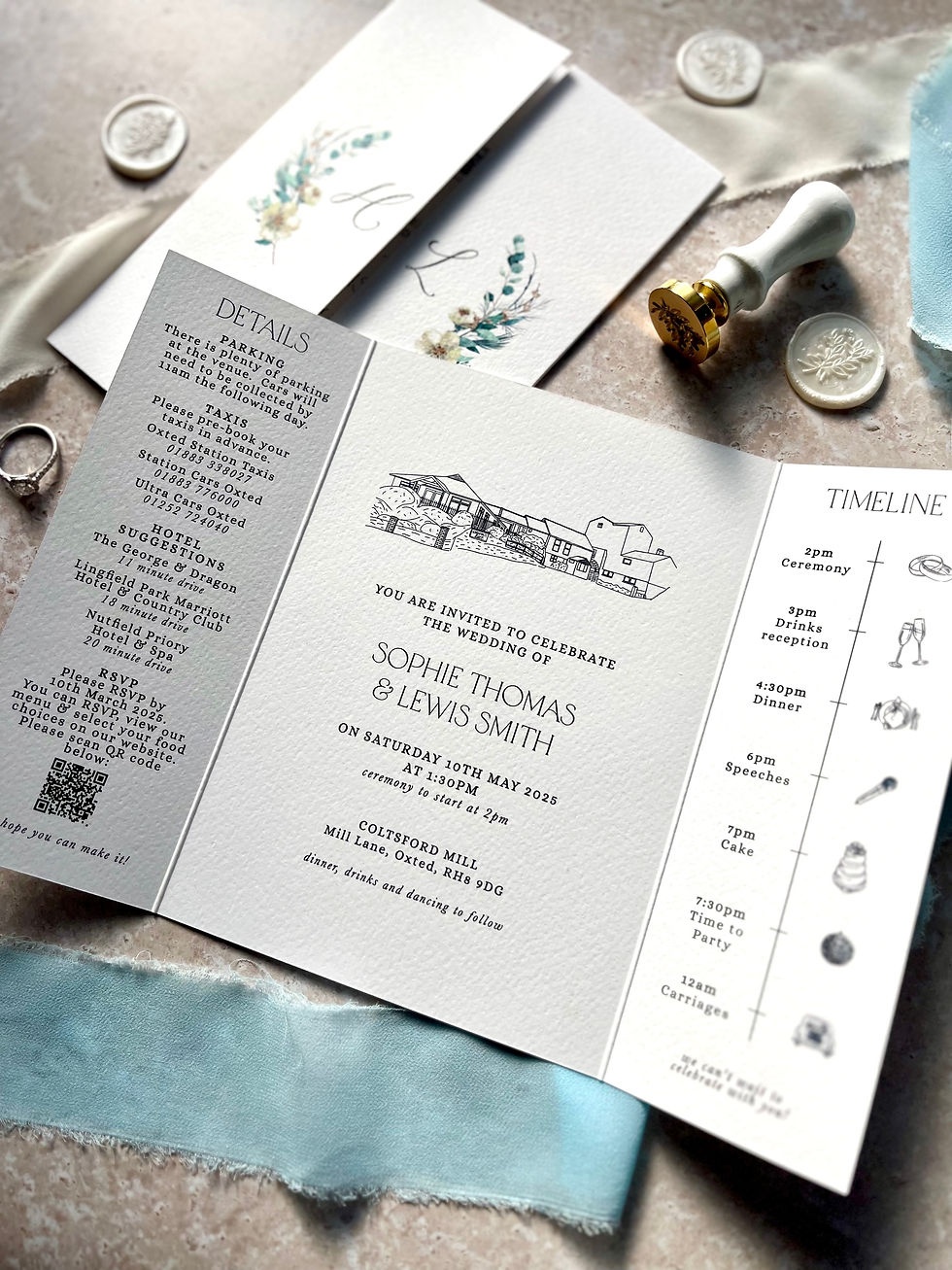 WHY INCLUDE A VENUE ILLUSTRATION IN YOUR WEDDING STATIONERY?