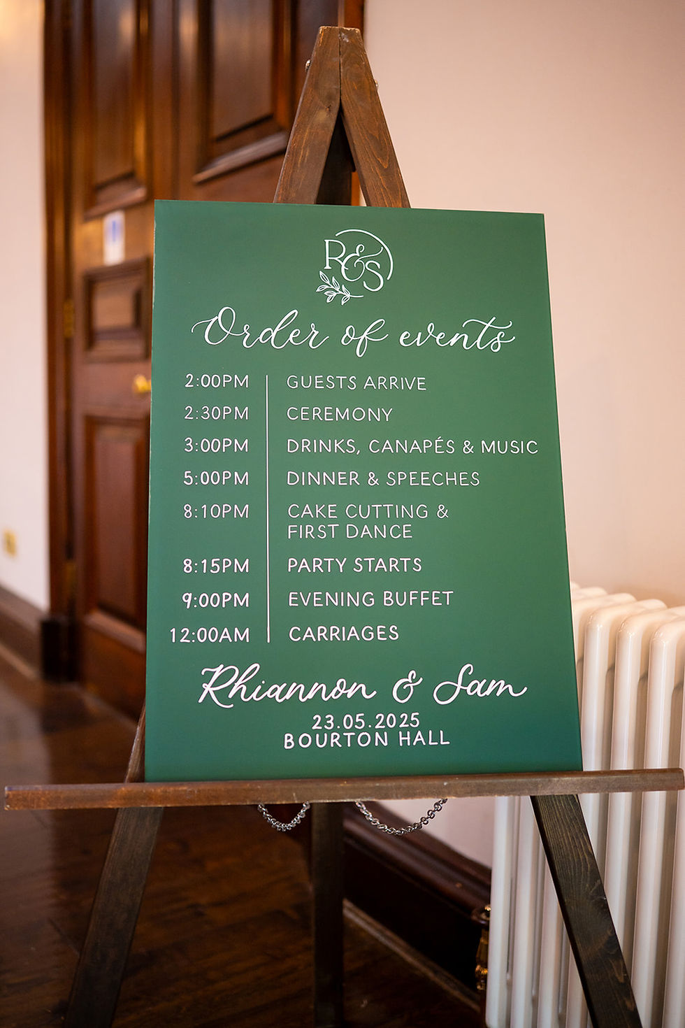 Acrylic Wedding Signage