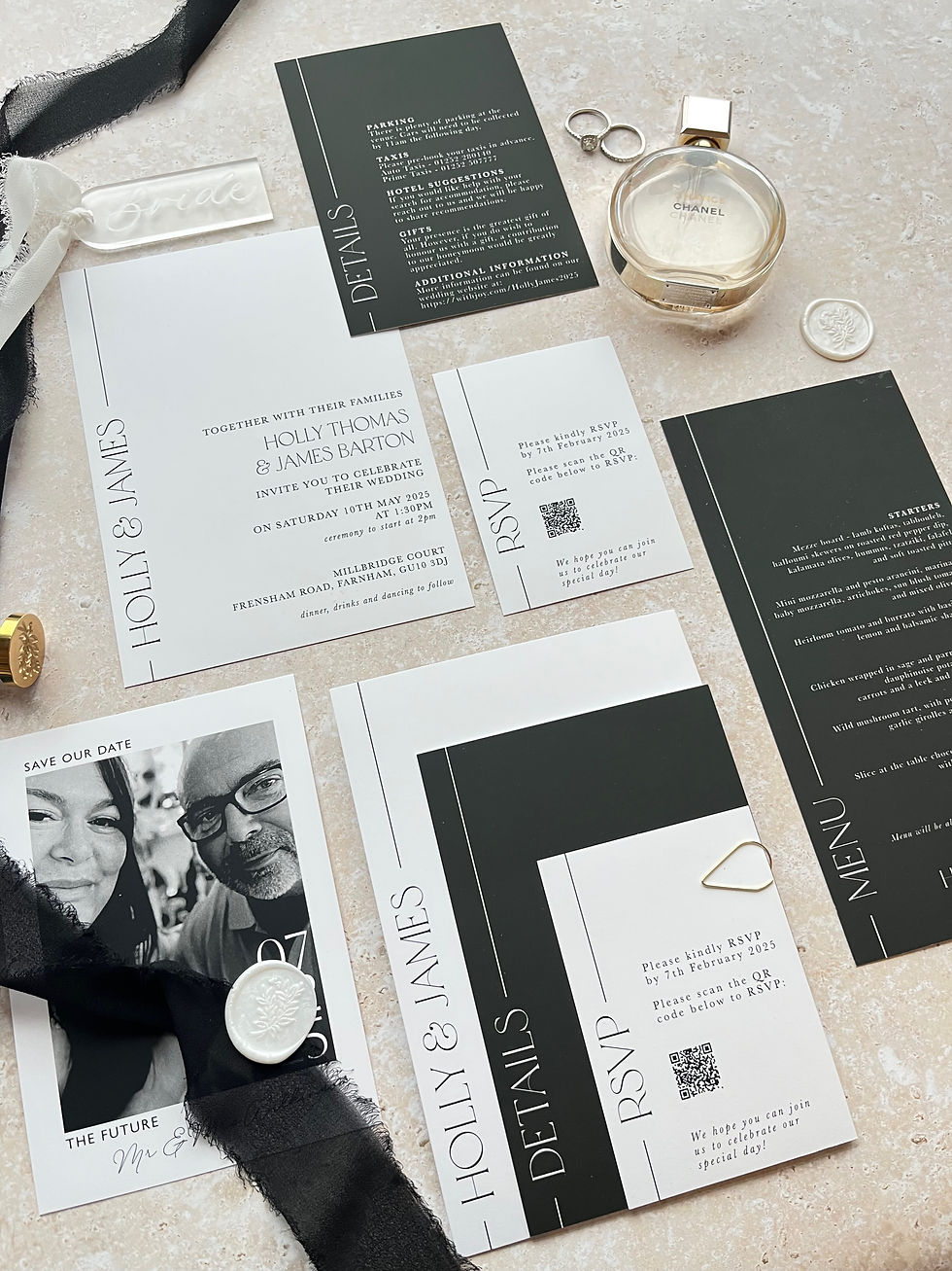 WHEN TO ORDER YOUR WEDDING SAVE-THE-DATES, INVITATIONS AND ON-THE-DAY STATIONERY