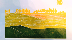 1st go at making a multi coloured print