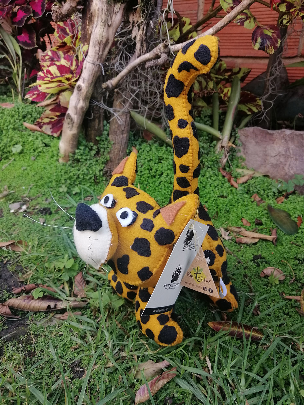 Miniatura: Peluche Jaguar