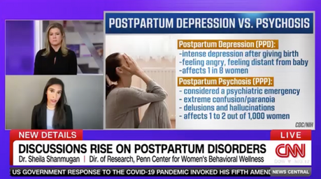 Dr. Shanmugan Appears on CNN to Discuss Postpartum Mental Health