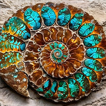ammonite fossil