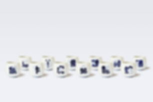   THE TWELVE - Numbers teacup
