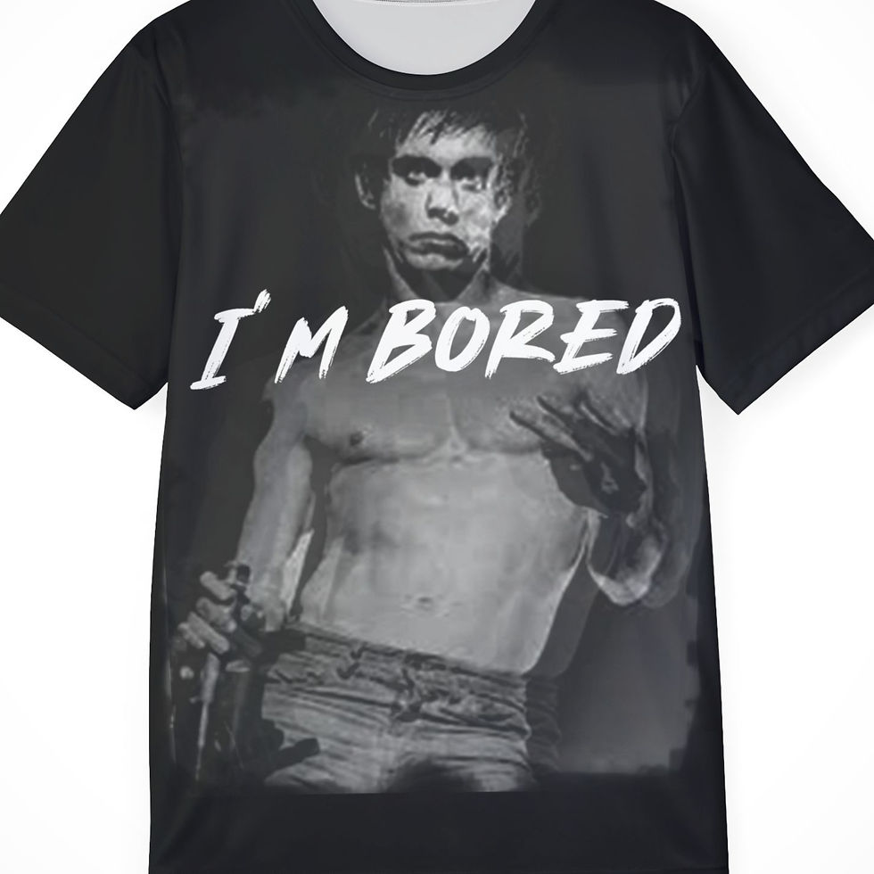 Iggy Pop 'I'm Bored' T Shirt