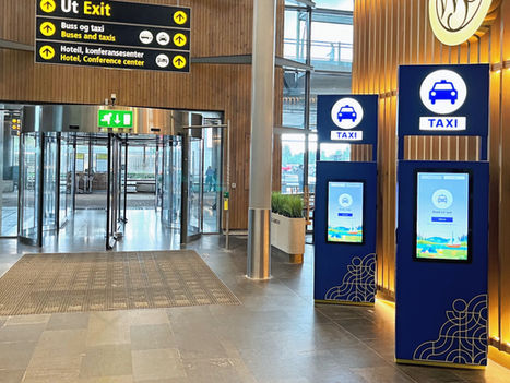 Suksess med nye Taxi-automater på Gardermoen