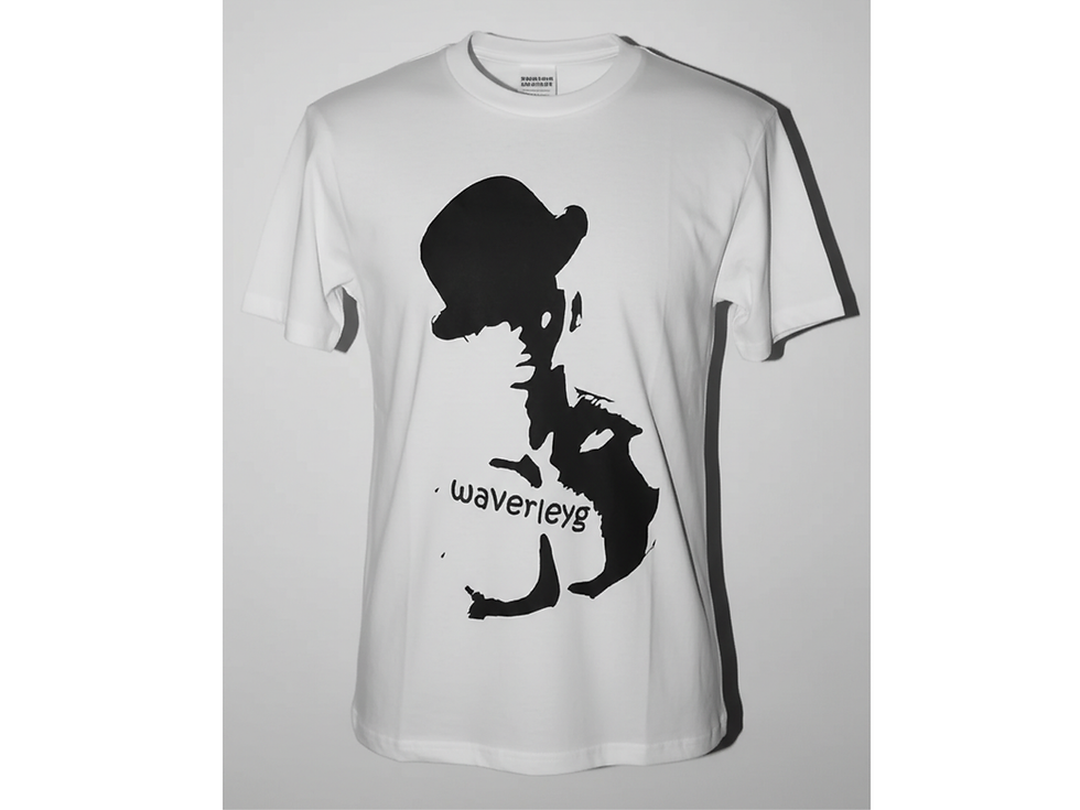 Thumbnail: White T-shirt Bowler Hat Design