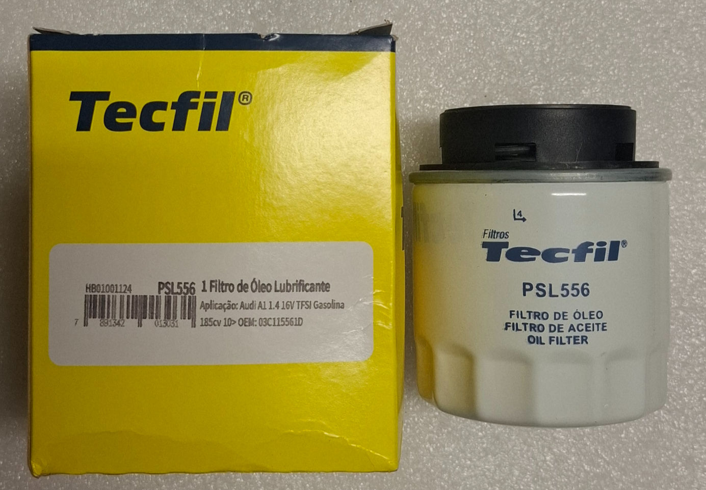 TecFil PSL556 FILTRO DE OLEO LUBRIFICANTE