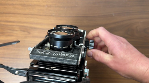 Mamiya C330 Professional with 55mm F4.5 Mamiya-Sekor lens