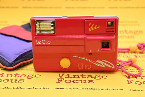 Le Clic ultra disc camera Vintage Focus