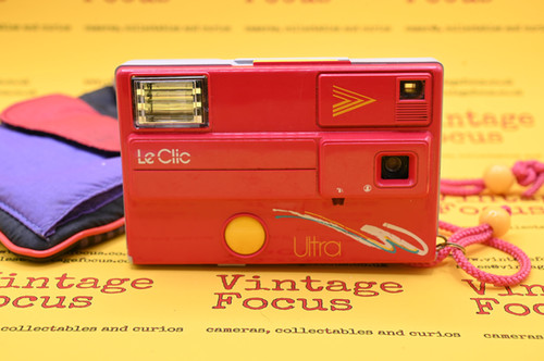 Le Clic ultra disc camera Vintage Focus