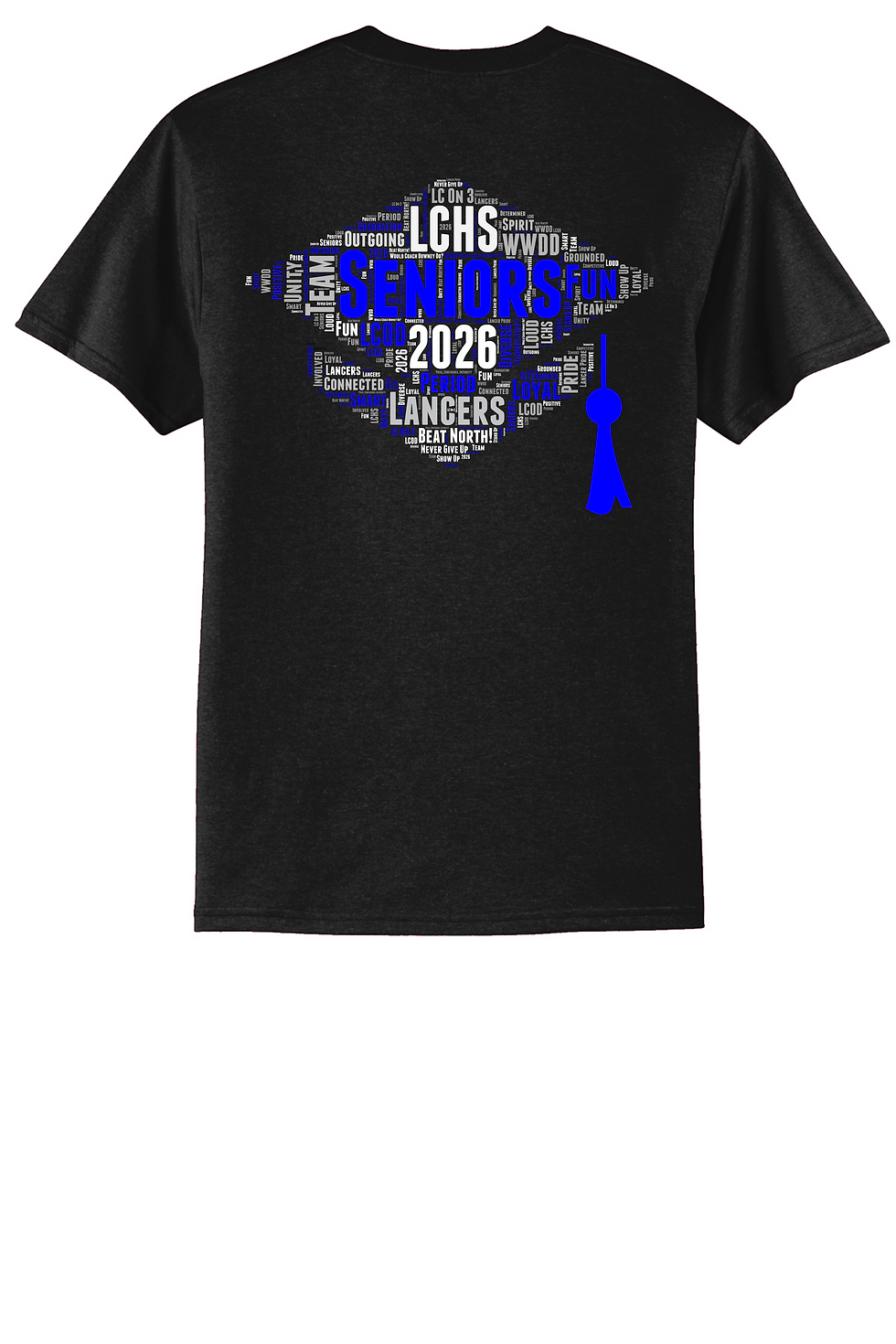 LCHS Senior Cap T Shirt