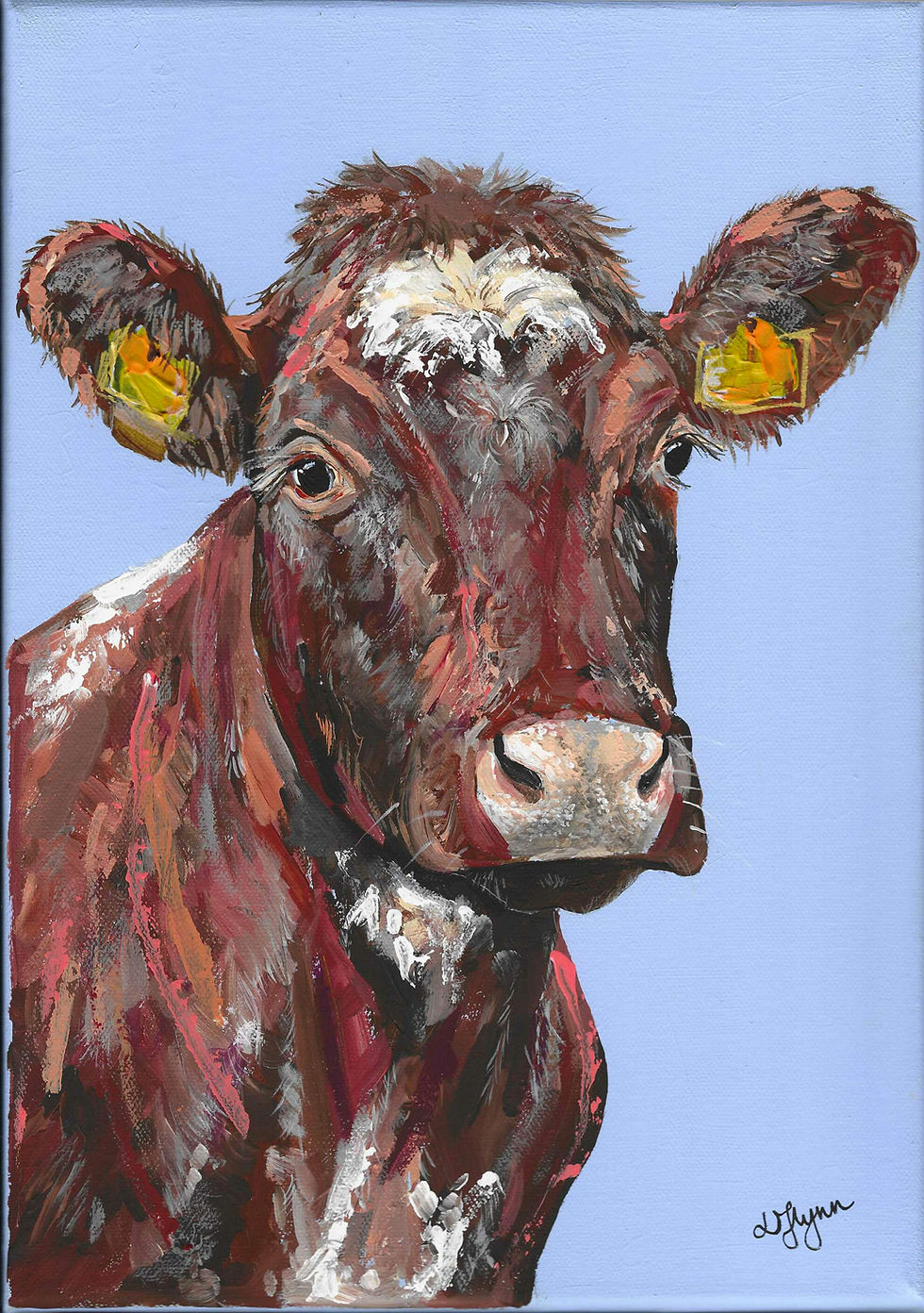 Thumbnail: BEEF SHORTHORN Framed Print