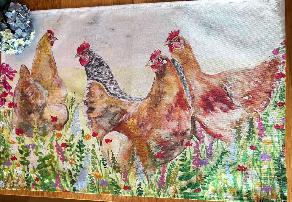 Thumbnail: THE CHUNKY CHICKS Cotton Tea Towel