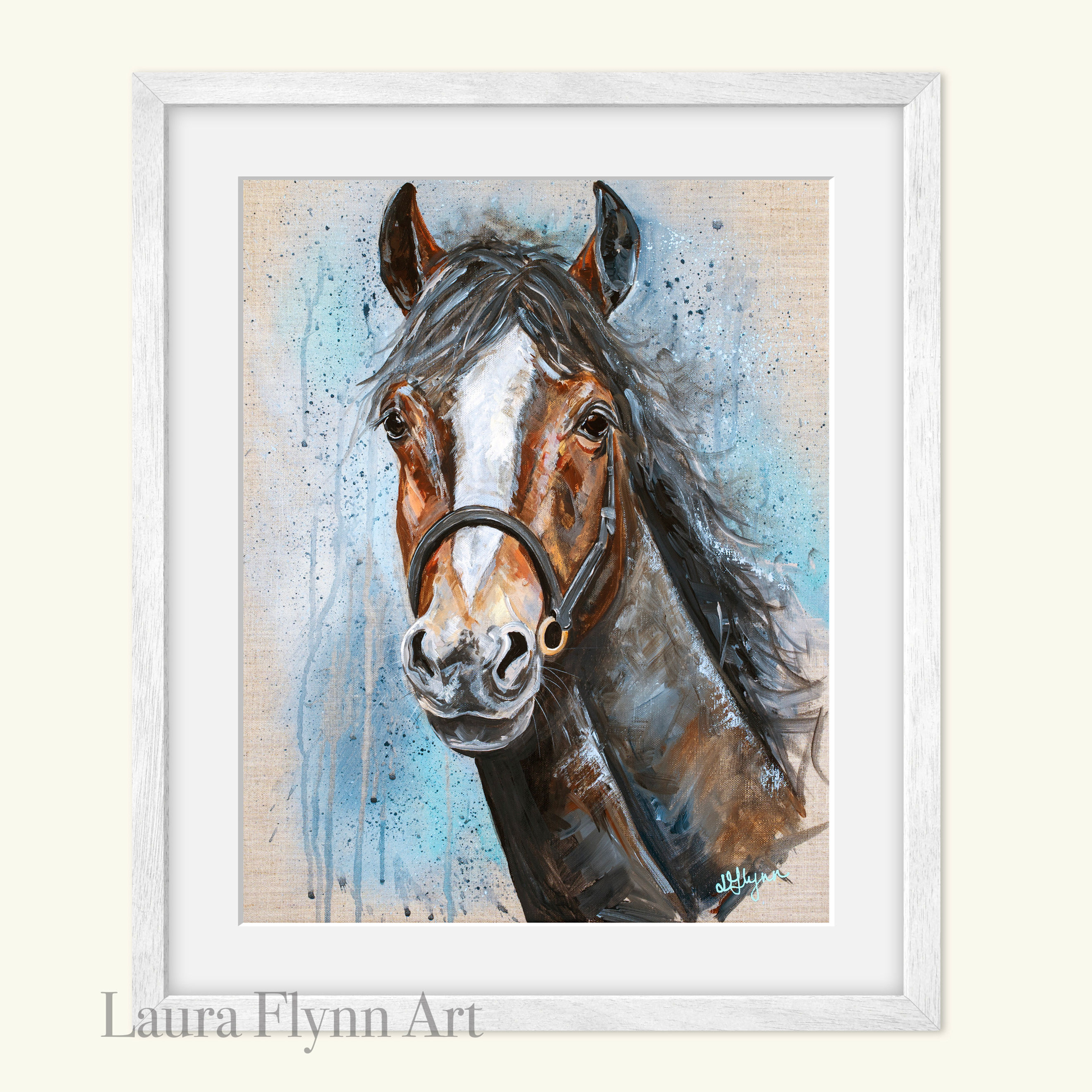 AWAITING ORDERS Framed Print