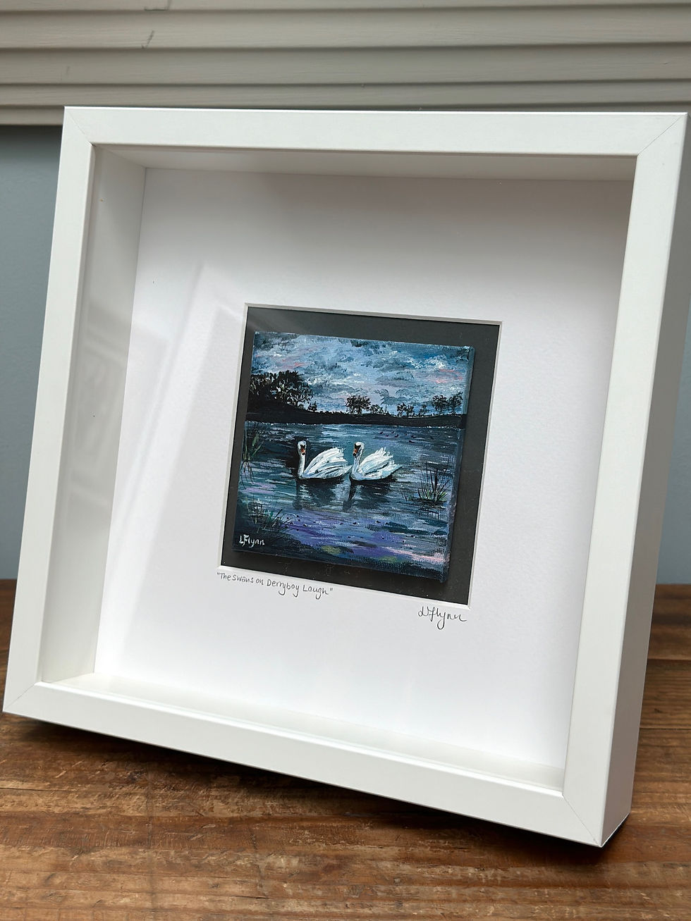 THE SWANS OF DERRYBOY LOUGH
