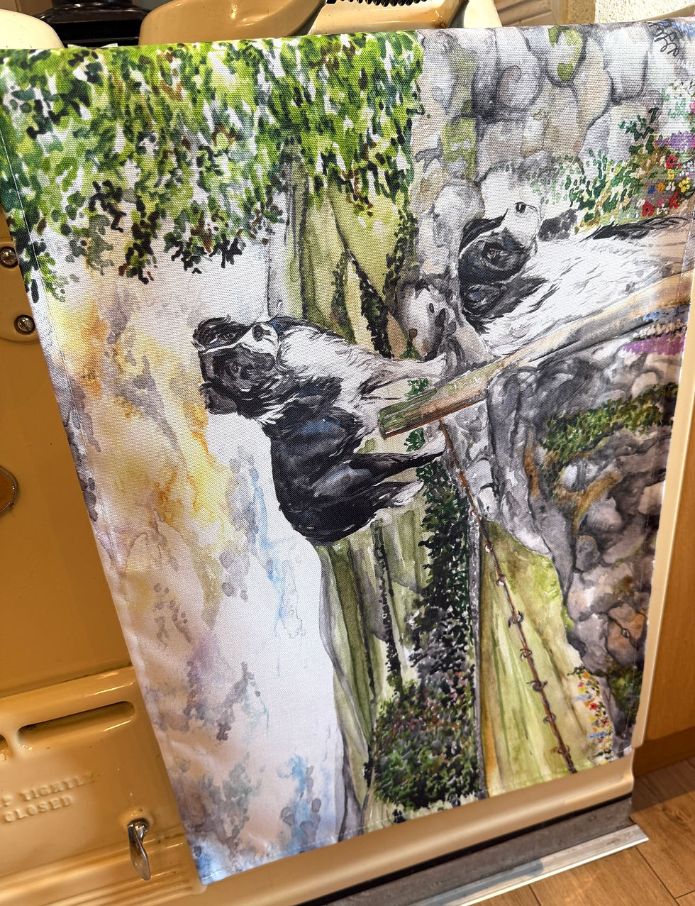 Thumbnail: ON THE LOOKOUT Cotton Tea Towel