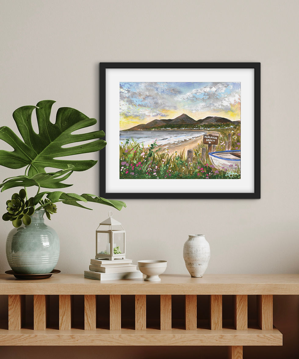 Thumbnail: "MOURNE MAGIC" Framed Print