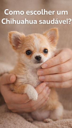 Como escolher um Chihuahua saudável: o que observar antes de decidir