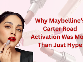 The Glossy Takeover: Why Maybelline’s Carter Road Activation Was More Than Just Hype