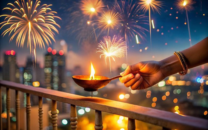 Diwali celebration
