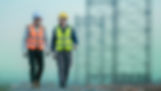 Safety Leadership Conversation taking place on a construction site