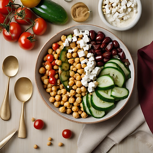 Mediterranean Chickpea Bowl