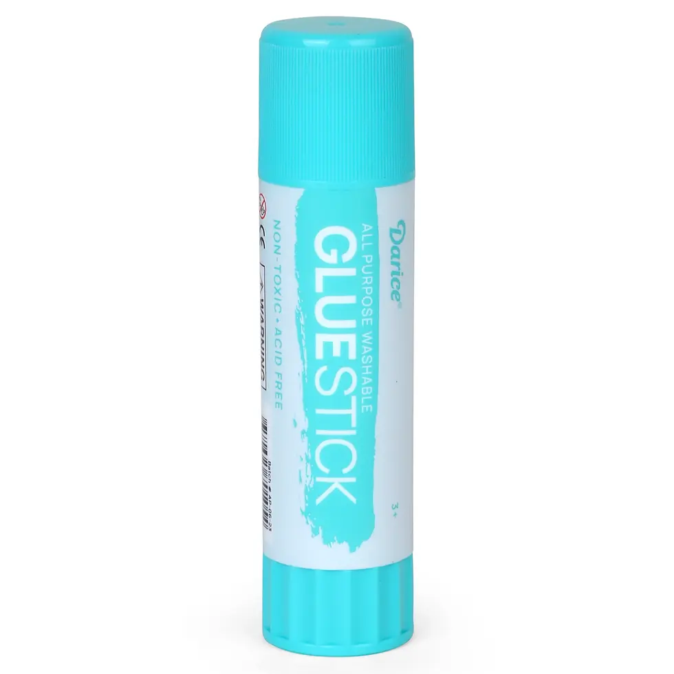 All Purpose Washable Glue Stick-8 Grams-3 Pack Blister